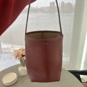 The Row Park Leather Tote Bag